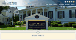 Desktop Screenshot of codywhitefuneralservice.com